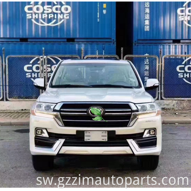 GTS Plastiki Mbele na Kitengo cha Mwili wa Bumper wa nyuma kwa Land Cruiser LC200 2016